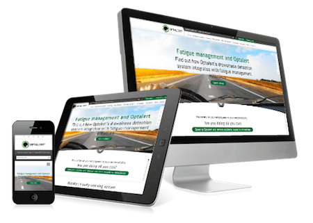 responsive website optalert