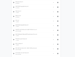 web cookie examples