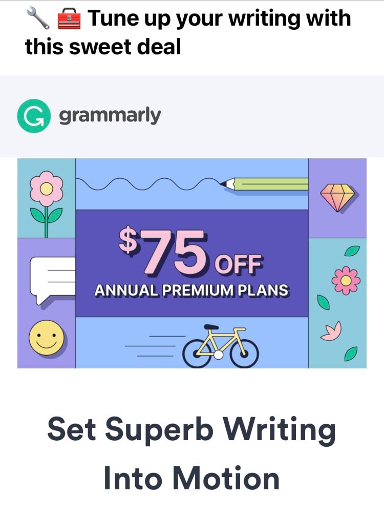 Promotional Offer Emails