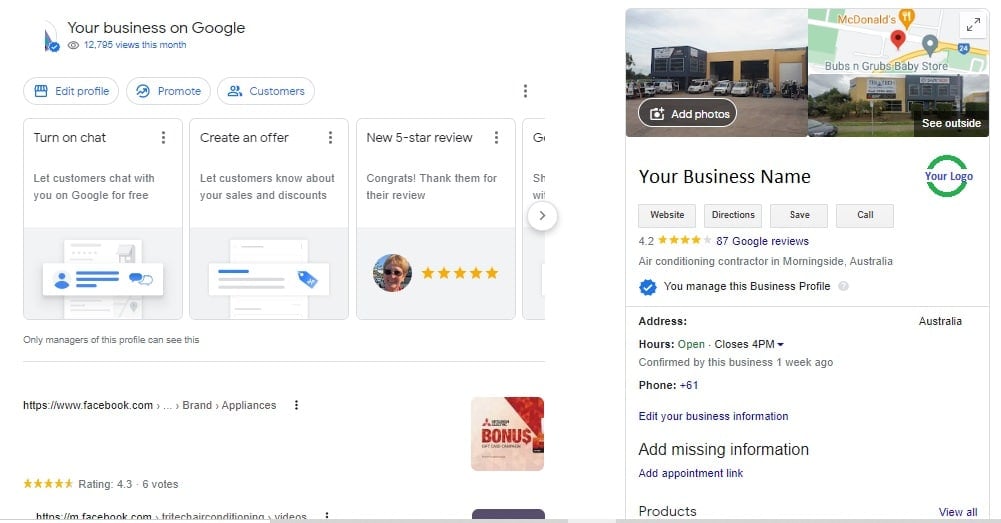 Google Business Profile Google Business Profile