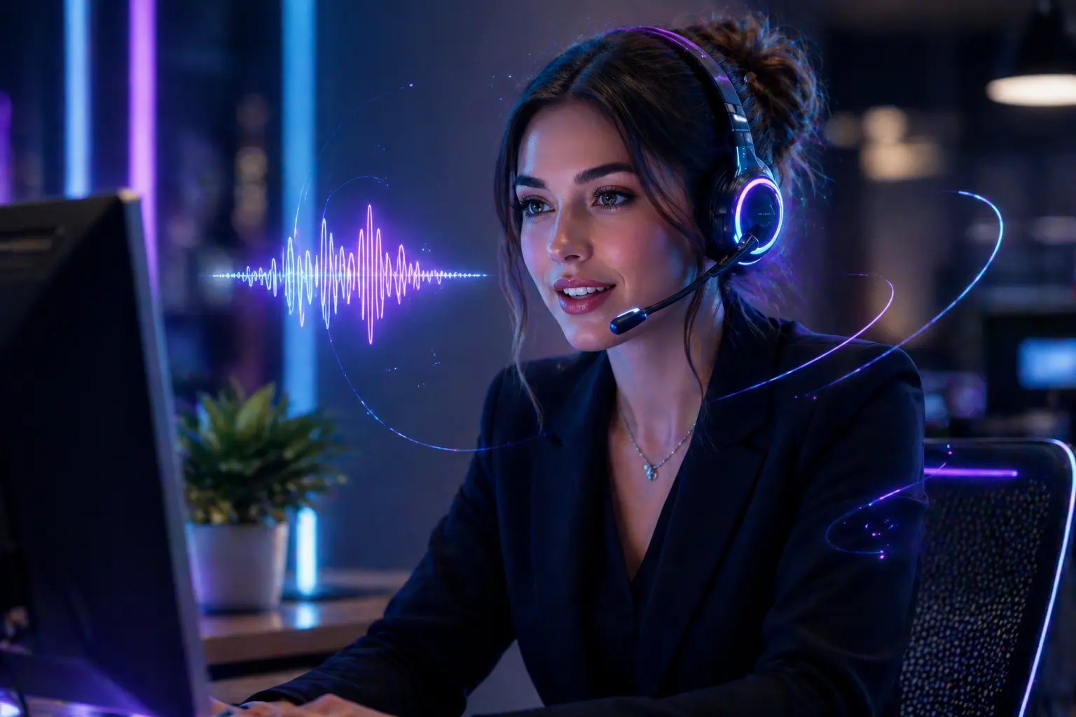 AI Voice agent not missing any calls. Answering calls any time of day